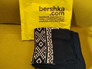 Új puha Bershka sál, extra hosszú - kép 2