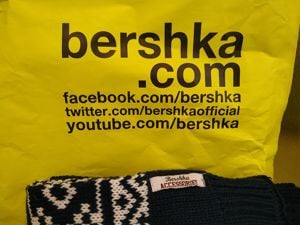 Új puha Bershka sál, extra hosszú - kép 3