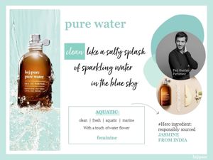 hej:pure water parfüm 50ml - kép 3