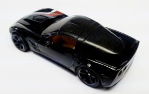 Matchbox Chevrolet Corvette ZR1, 2008 fekete eredeti Mattel termék újszerű állapotban - kép 3