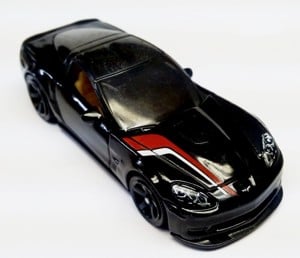 Matchbox Chevrolet Corvette ZR1, 2008 fekete eredeti Mattel termék újszerű állapotban - kép 2