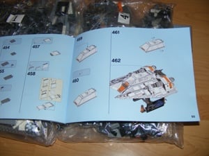 Lego komp. Star Wars 75144 Snowspeeder Hósikló 1703db LEPIN ÚJ - kép 9