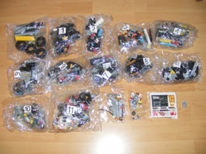 Lego komp. Creator Icons 10300 Vissza a jövőbe időgép Delorean LEPIN ÚJ - kép 6