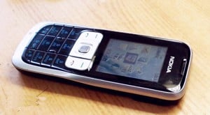 Nokia 2630 fekete-ezüst színű, Vodafone Yettel, szép állapot - kép 2