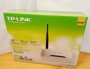 TP-Link TL-WR741ND 150Mbps vezeték nélküli router, új állapot gyári