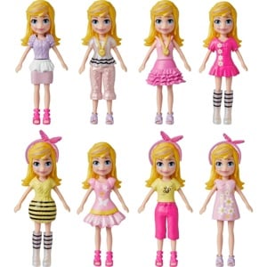 Mattel Polly Pocket baba - Méhecskés, virágokkal - kép 2