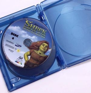 SHREK 3D Blu-ray, COMPLETE COLLECTION komplett animációs filmsorozat, eredeti bontatlan tokjában - kép 2