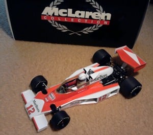 Minichamps Forma-1 McLaren-Ford M23 Mass 1976 1:18 modell   makett - kép 7