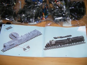 Lego komp. City Vonat Union Pacific 4000 Train Big Boy gőzmozdony 1610db LEPIN ÚJ! - kép 12