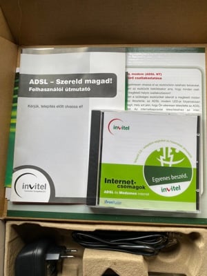 ADSL Modem Új. Még nem volt használatban.  - kép 3