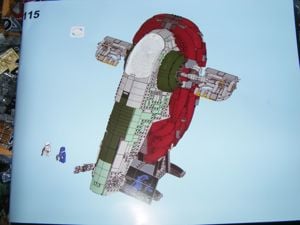 Lego komp. Star Wars 75060 Slave I ucs 2000db Lepin Boba Fett hajója új - kép 10