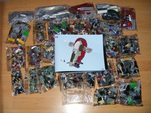 Lego komp. Star Wars 75060 Slave I ucs 2000db Lepin Boba Fett hajója új - kép 12