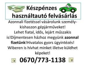 Autófelvásárlás Debrecen - kép 2