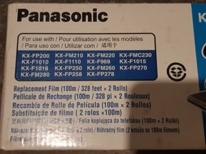 Panasonic KX-FA136A faxfólia filmtekercs 2db eredeti - kép 2