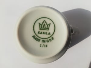 Kahla retro kávés porcelán csésze akár pótlásnak is eladó - kép 2