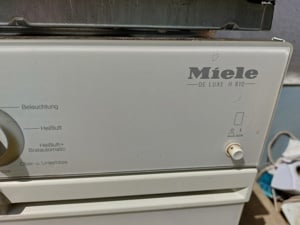 Miele De Luxe H 810 elektromos lég keveréses tűzhely-főzőlap üzemképes itt ki  próbálható. Típus ala - kép 2