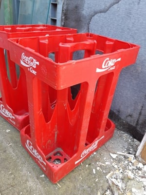 Coca-Cola rekesz 6x1,5L-es hordozható fogantyúval - kép 3