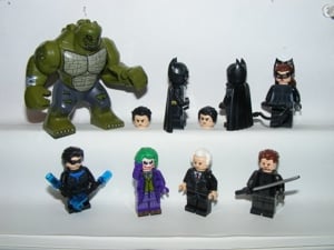 Lego Batman X2 figurák Macskanő Joker Nightwing Alfred Gyilkos Croc figura ÚJ - kép 7