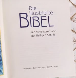 Német nyelvű szent biblia sok illusztrációval 1997-ből - kép 2