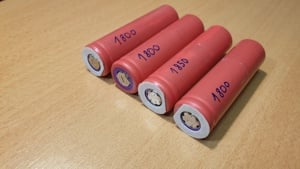 18650 Sanyo akku eladó, 1800 mah