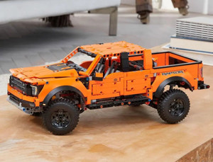 Lego komp. Technic 42126 Ford Raptor F-150 Pickup 1379db LEPIN  ÚJ - kép 2