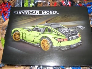 Lego komp.Technic Mercedes AMG GTR 1:8 Supercar 2900db LEPIN ÚJ - kép 8