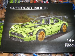 Lego komp.Technic Mercedes AMG GTR 1:8 Supercar 2900db LEPIN ÚJ - kép 7