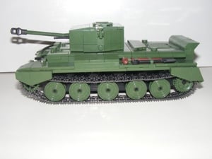 Lego 2. Világháborús Angol Brit Cromwell tank 880db + 4 katona ÚJ - kép 4