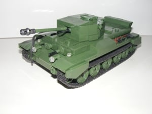 Lego 2. Világháborús Angol Brit Cromwell tank 880db + 4 katona ÚJ - kép 5