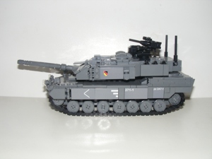 Lego Swat Modern Hadviselés Német Leopard 2A71 tank 900db + 4 katona ÚJ - kép 6