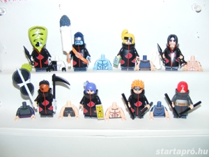 Lego Naruto figurák Zetsu Nagato Konan Yahiko Deidara Hoshigaki Kisame figura ÚJ - kép 2