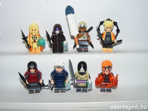 Lego Naruto figurák Uzukmaki Orochimaru Yakushi Senju Namikaze Minato figura ÚJ - kép 4