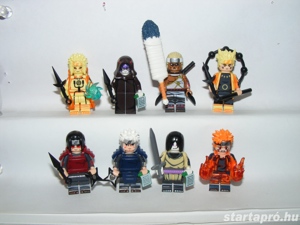 Lego Naruto figurák Uzukmaki Orochimaru Yakushi Senju Namikaze Minato figura ÚJ - kép 2