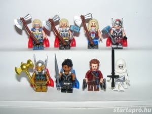 Lego Super Heroes Thor Jane Foster Gol Űrlord Valkűr Beta Ray szuperhős figura ÚJ - kép 5