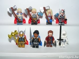 Lego Super Heroes Thor Jane Foster Gol Űrlord Valkűr Beta Ray szuperhős figura ÚJ - kép 4