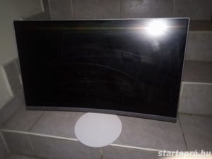 Samsung C27F581FDU LCD 27" ívelt monitor kijelző hibás - kép 2