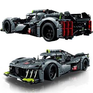 Lego komp. Technic 42156 Peugeot 9X8 24H Le Mans Hybrid Hypercar 1775db LEPIN ÚJ - kép 6