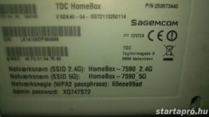 Sagemcom TDC Homebox V5DK40-04 modem, Wifi-s, USB - kép 4