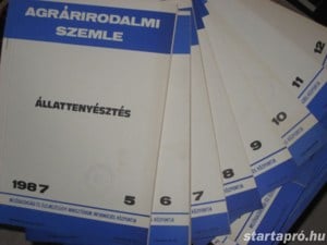 Agrárirodalmi szemle 1987 1.-12. (Állat)