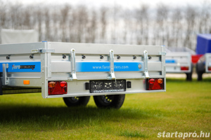 Februári akció! Új utánfutó (300x170cm - 750kg) forgalomba helyezve - bruttó 819.000 Ft - kép 2