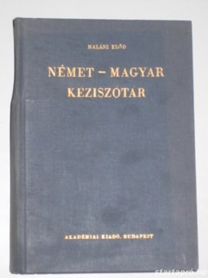 Német-magyar kéziszótár 1969