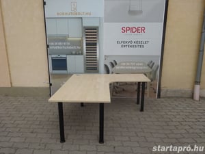 Steelcase sarokasztal 160x160 cm - minőségi használt irodabútor - kép 2