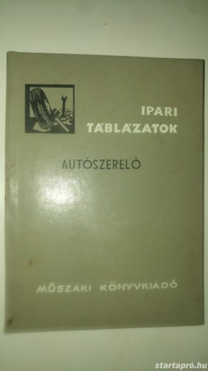 Prohászka Daru Ipari táblázatok Autószerelő