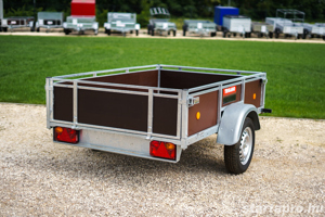 Új SEBAL D200 750 kg-os utánfutó 4 év műszakival, forgalomba helyezve bruttó 538.000,- Ft - kép 6