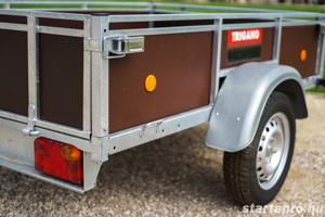 Új SEBAL D200 750 kg-os utánfutó 4 év műszakival, forgalomba helyezve bruttó 538.000,- Ft - kép 7