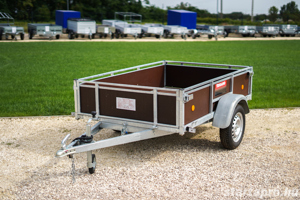 Új SEBAL D200 750 kg-os utánfutó 4 év műszakival, forgalomba helyezve bruttó 538.000,- Ft - kép 4