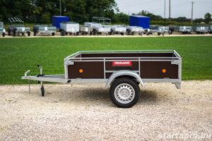 Új SEBAL D200 750 kg-os utánfutó 4 év műszakival, forgalomba helyezve bruttó 538.000,- Ft - kép 5