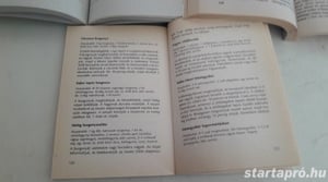 Vegyes szakácskönyvek, füzetek , és recept kártyák egyben eladó - kép 6