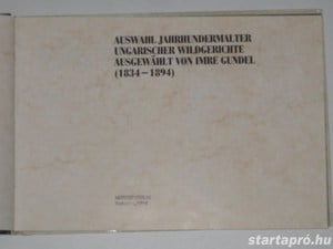 Tréfás Ungarischer Wildgerichte ausgew hlt von Imre Gundel 1834-1894 - kép 2