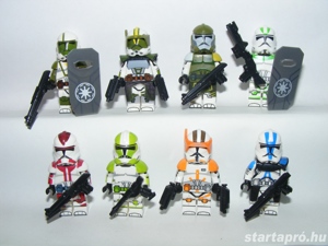 Lego Star Wars figurák Clone Commander Doom Arc Anaxes Trooper Cody Appo ÚJ - kép 2